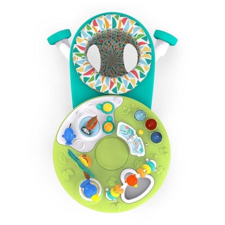 BRIGHT STARTS Aire d'éveil 2-en-1 Around We Go - Modele Vert