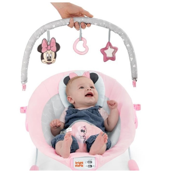 BRIGHT STARTS - Transat vibrant Minnie Mouse Rosy Skies