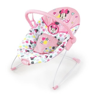 Disney Baby Transat Minnie Spotty Dotty avec vibrations et arche de je