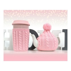 Lot 1 Tasse Théière Rose (2...