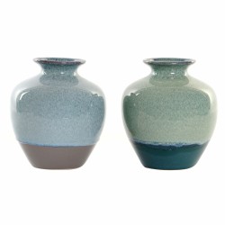 Vase DKD Home Decor Bleu...