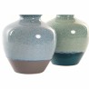 Vase DKD Home Decor Bleu Vert Bleus / Verts Porcelaine 16 x 16 x 18 cm (2 Unités)