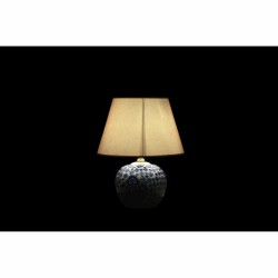 Lampe de bureau DKD Home Decor Bleu Porcelaine (34 x 34 x 43 cm)