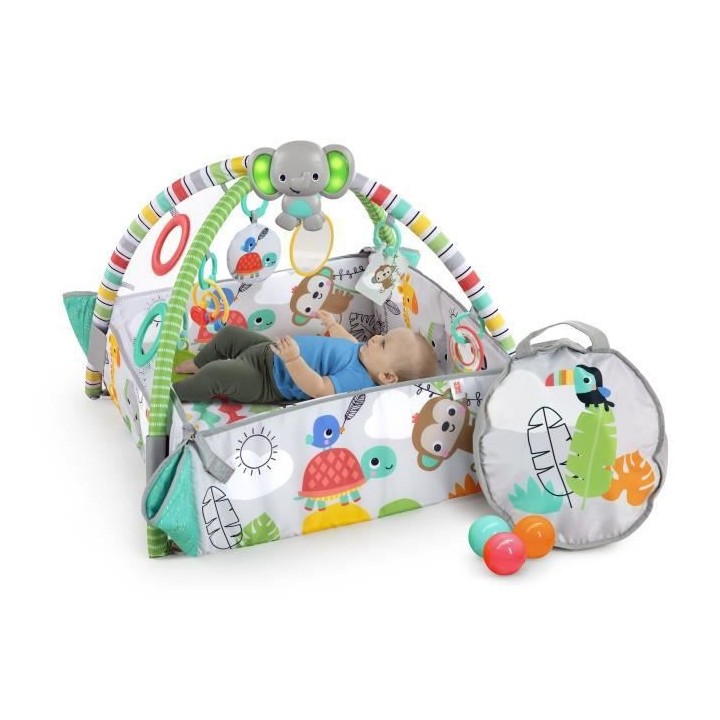 BRIGHT STARTS Tapis d'Eveil Evolutif et Multifonction 5 en 1 Totally T
