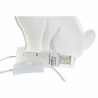 Lampe de bureau DKD Home Decor 25 x 10 x 19 cm Porcelaine Blanc 220 V 25 W