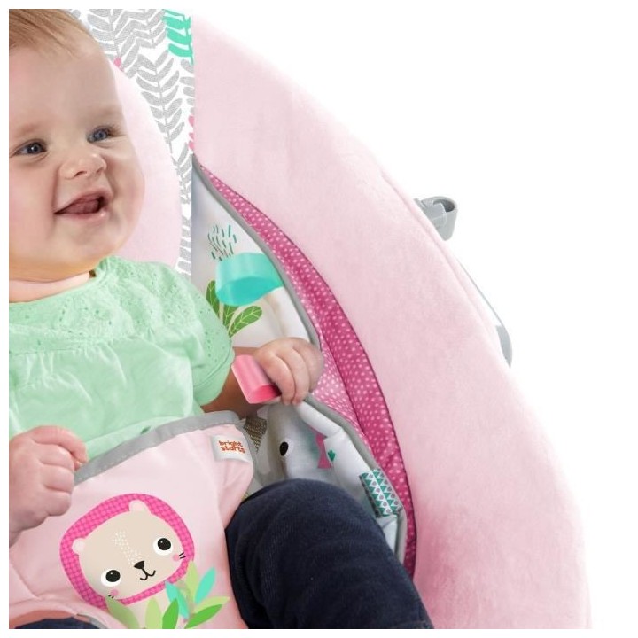 BRIGHT STARTS Transat Jungle Vines Rose