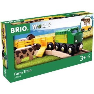 Brio World Train des Animaux de la Ferme  - Accessoire Circuit de trai