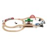 Brio World Circuit Plateforme Voyageurs - Coffret complet 42 pieces - Circuit de train en bois - Ravensburger - Des 3 ans - 3351