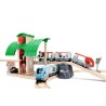 Brio World Circuit Plateforme Voyageurs - Coffret complet 42 pieces - Circuit de train en bois - Ravensburger - Des 3 ans - 3351