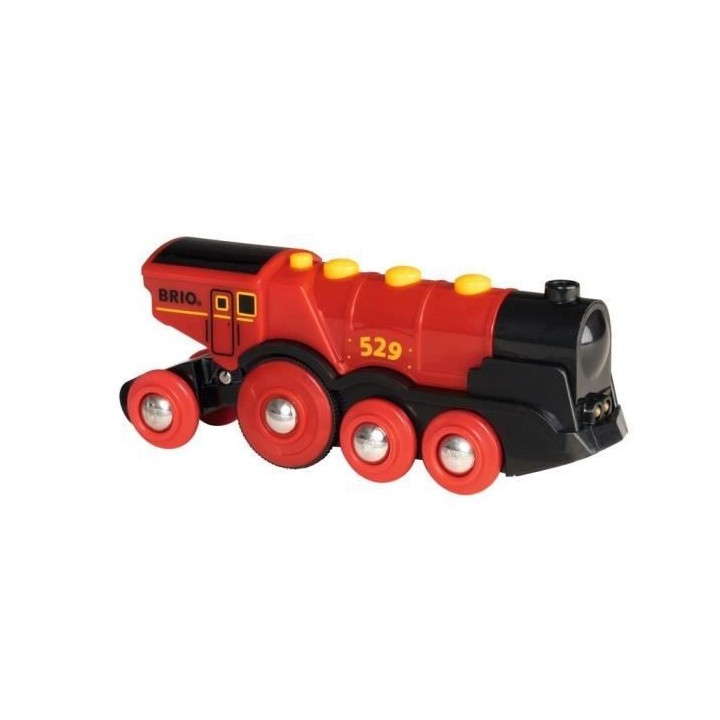 Brio World Locomotive Rouge Puissante a piles - Accessoire son & lumie