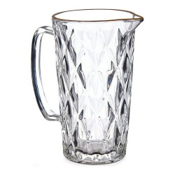 Pichet Diamant Doré Verre...