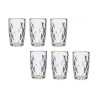 Verre Diamant Doré Transparent verre 340 ml