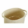 Set de basket DKD Home Decor Beige Fibre naturelle (34 x 34 x 37 cm)