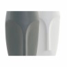 Vase DKD Home Decor Visage Céramique Gris Blanc 13 x 13 x 34 cm (2 Unités)