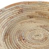 Centre de Table DKD Home Decor 42 x 42 x 8 cm Naturel Marron Tropical