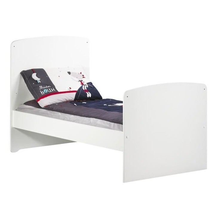 BABY PRICE New Basic Lit bébé évolutif 140x70 - Little Big Bed - Bl