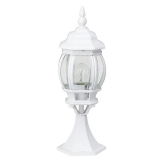 BRILLIANT - ISTRIA Borne extérieure - coloris blanc - aluminium/verre