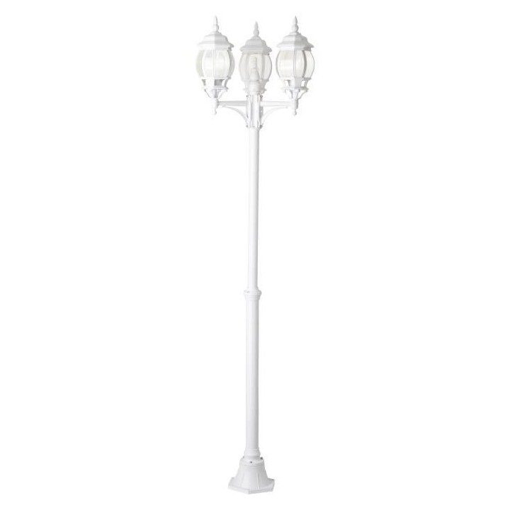 BRILLIANT - ISTRIA Lampadaire extérieur - coloris blanc - aluminium/v