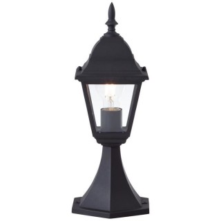 BRILLIANT - NEWPORT Borne extérieure - coloris noir - métal/verre E2