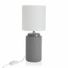 Lampe de bureau Versa Gris Céramique (14,5 x 35 x 14,5 cm)