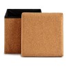 Boîte Décorative Marron Pliable MDF Liège (31 x 31 x 31 cm)