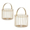 Panier Cylindrique Métal (2 pcs)