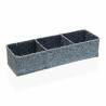 Panier Multi-usages Versa Bleu Algues marines (12 x 8 x 36 cm)