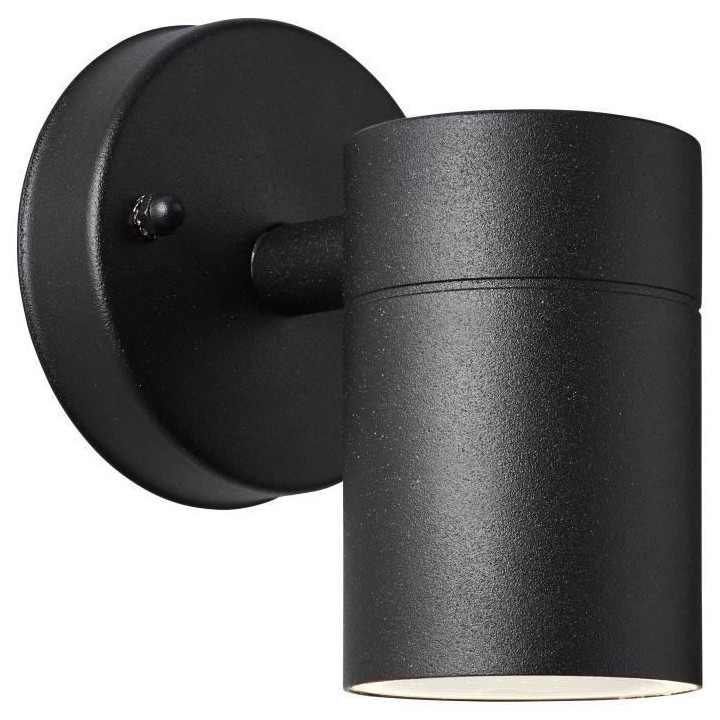 BRILLIANT - TRAVER Applique extérieure - coloris noir - métal/verre