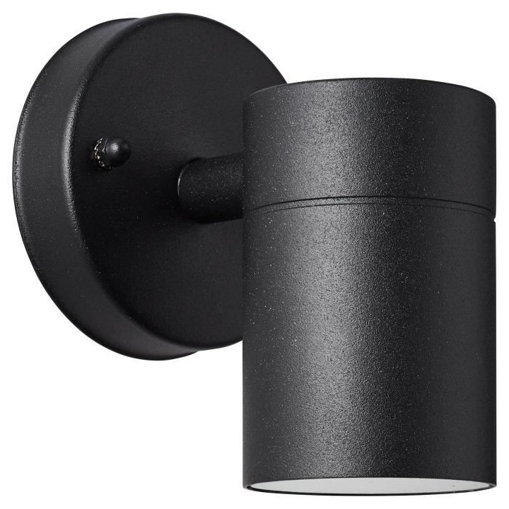 BRILLIANT - TRAVER Applique extérieure - coloris noir - métal/verre