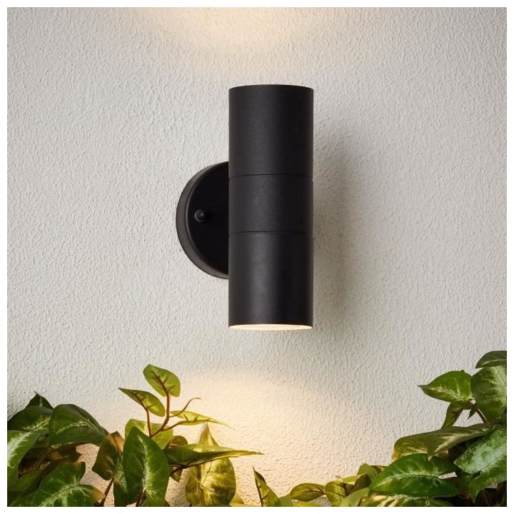 BRILLIANT - TRAVER Applique extérieure - descendante coloris noir - m