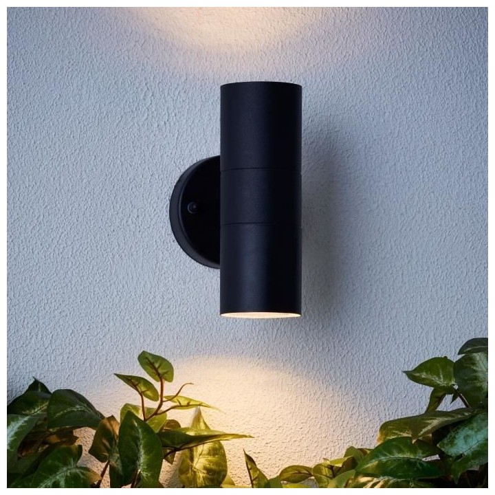 BRILLIANT - TRAVER Applique extérieure - descendante coloris noir - m