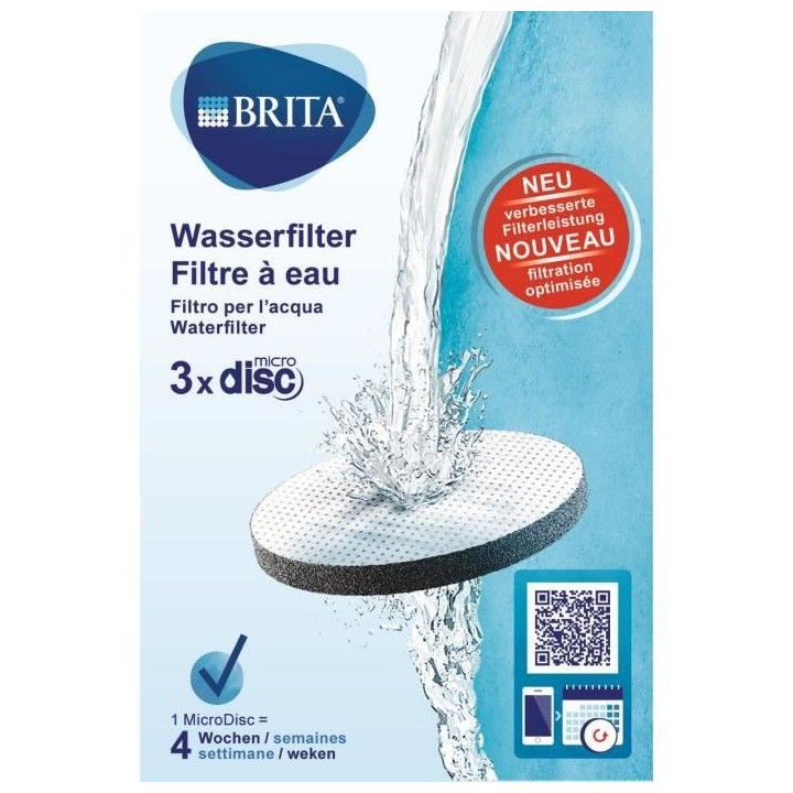 Pack de 3 filtres Micro Disc BRITA