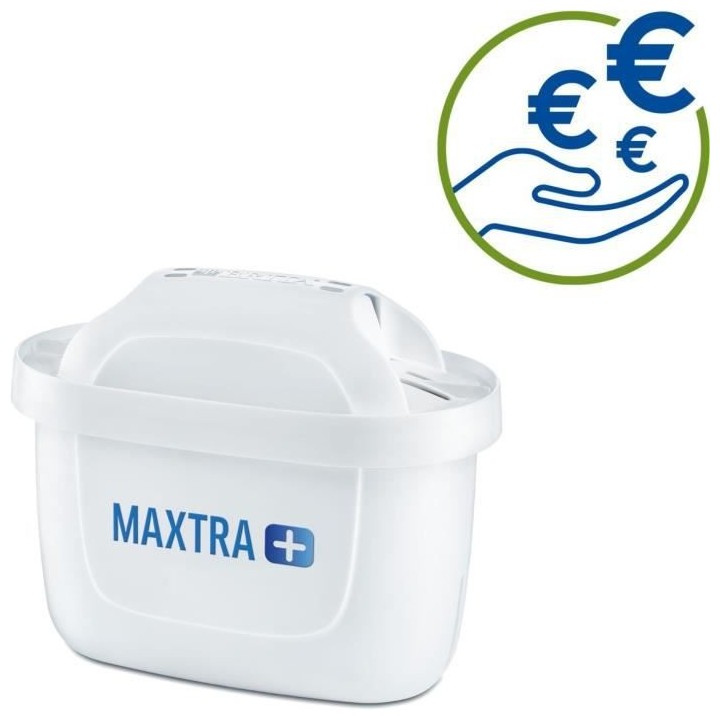 BRITA Pack de 2 cartouches MAXTRA+ pour carafes filtrantes