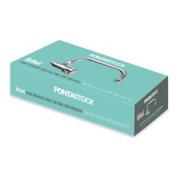 Kitchen Tap Fontastock Zinc