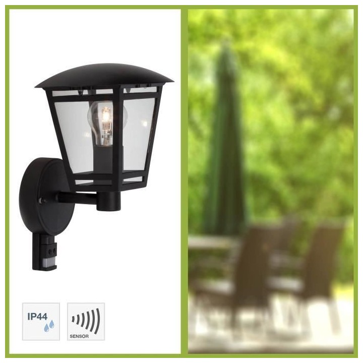 BRILLIANT - RILEY Applique extérieure - detecteur inclus - coloris no