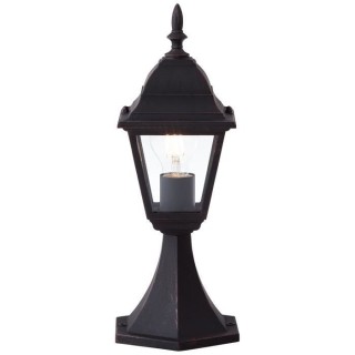 BRILLIANT - NEWPORT Borne extérieure - coloris rouille - métal/verre