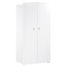 BABY PRICE New Basic Armoire Chambre bébé 2 Portes