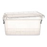 Boîte de rangement avec couvercle Transparent Plastique (27,5 x 18 x 42,5 cm)