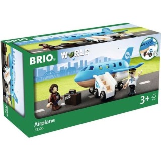 Brio World Avion de Voyageurs - Accessoire pour circuit de train en bo