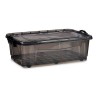 Boîte de rangement Avec des roues Anthracite Plastique 30 L 40 x 20,5 x 63 cm