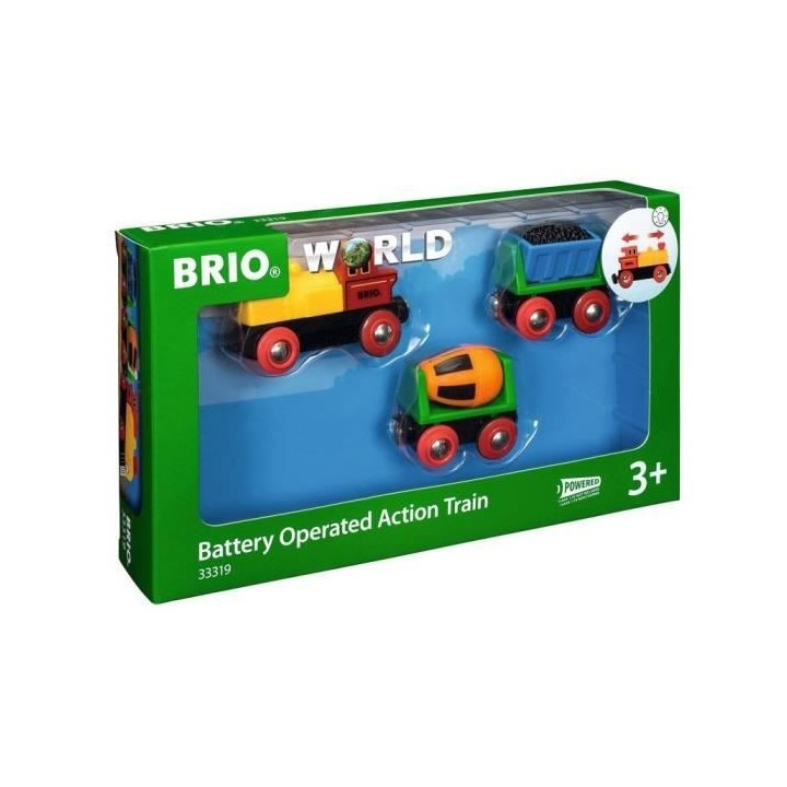 Train de Marchandises avec Lumiere