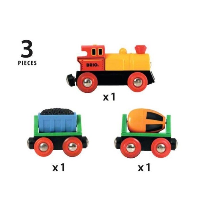 Train de Marchandises avec Lumiere