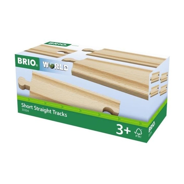 Rails Courts Droits - 108 Mm