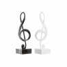 Figurine Décorative DKD Home Decor 15 x 11,5 x 41 cm Noir Blanc Vintage Musical