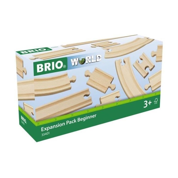 Brio World Coffret Evolution Débutants -11 Rails - Accessoire pour ci