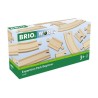 Brio World Coffret Evolution Débutants -11 Rails - Accessoire pour circuit de train en bois - Ravensburger - Mixte des 3 ans -