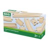 Brio World Coffret Evolution Débutants -11 Rails - Accessoire pour circuit de train en bois - Ravensburger - Mixte des 3 ans -