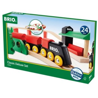 Brio Circuit Tradition Deluxe - Coffret 25 pieces - Circuit de train e
