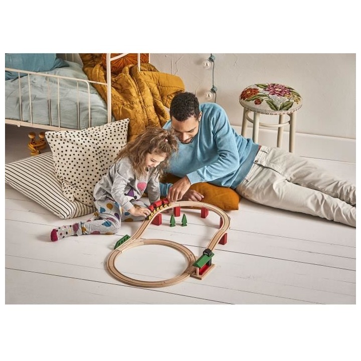 Brio Circuit Tradition Deluxe - Coffret 25 pieces - Circuit de train e