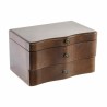 Boîte à bijoux DKD Home Decor 20 x 13 x 12 cm Marron Bois MDF